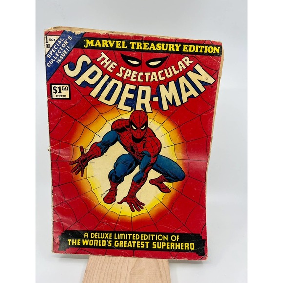 Vintage The Spectacular Spider-Man~Marvel Treasury Edition 1974 - Picture 1 of 6